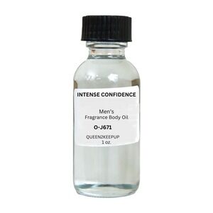 Intense Confidence (Men) Body Oil 1 oz Fragrance All Natural Scent